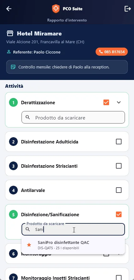 Il rapporto d'intervento sul telefono del tecnico: attività da spuntare e prodotto da scaricare